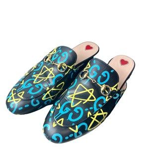 Gucci Ghost Princetown loafer mules 39 slides